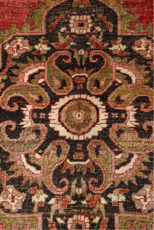 Vintage Oushak Area Rug (8' x 12')